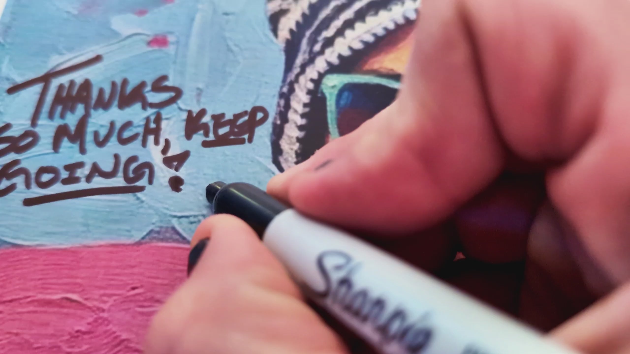 Autographed 'PAW-PRINTS'
